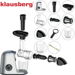 SOKOWIRÓWKA WYCISKARKA WOLNOOBROTOWA KLAUSBERG KB-7868