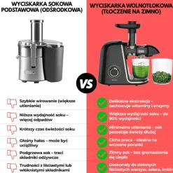 SOKOWIRÓWKA WYCISKARKA WOLNOOBROTOWA KLAUSBERG KB-7867