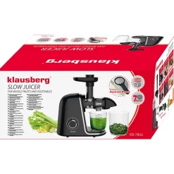 SOKOWIRÓWKA WYCISKARKA WOLNOOBROTOWA KLAUSBERG KB-7866
