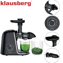 SOKOWIRÓWKA WYCISKARKA WOLNOOBROTOWA KLAUSBERG KB-7866