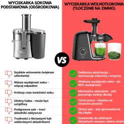 SOKOWIRÓWKA WYCISKARKA WOLNOOBROTOWA KLAUSBERG KB-7866
