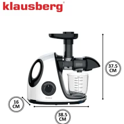 SOKOWIRÓWKA WYCISKARKA WOLNOOBROTOWA KLAUSBERG KB-7864