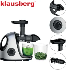 SOKOWIRÓWKA WYCISKARKA WOLNOOBROTOWA KLAUSBERG KB-7863