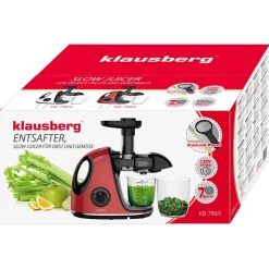 SOKOWIRÓWKA WYCISKARKA WOLNOOBROTOWA KLAUSBERG KB-7865