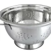 STALOWY DURSZLAK GŁĘBOKI 28cm Z UCHWYTAMI KINGHOFF KH-1238