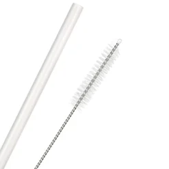 STALOWY KUBEK TERMICZNY TERMOS 1200ml Z RĄCZKĄ I SŁOMKĄ BANQUET TWAIN SZARY