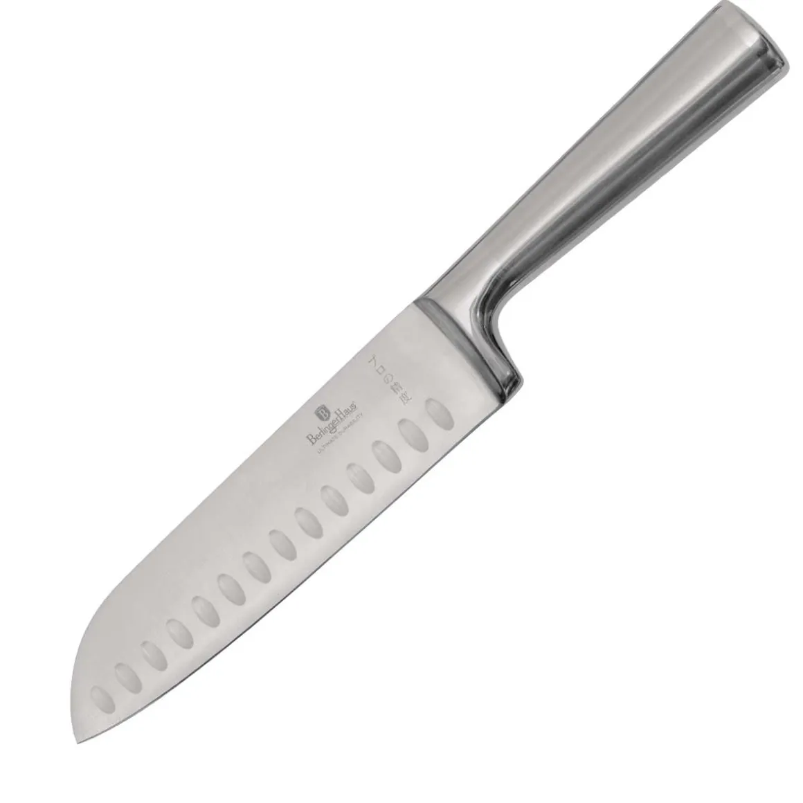 STALOWY NÓŻ SANTOKU BERLINGER HAUS 17,5cm BH-2823