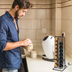 STOJAK ORGANIZER NA KAPSUŁKI NESPRESSO DO KAWY 32szt.