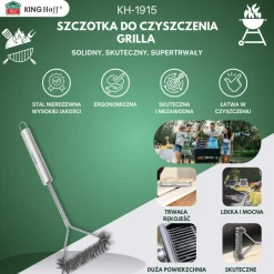 SZCZOTKA STALOWA DO CZYSZCZENIA RUSZTU GRILLA KINGHOFF KH-1915