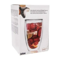 SZKLANKA TERMICZNA 450ML Z PODWÓJNĄ SCIANKĄ LATTE CAPPUCCINO