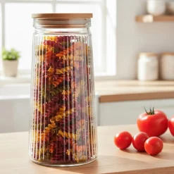 SZKLANY POJEMNIK KUCHENNY NA PRODUKTY SYPKIE 1,4L 229246