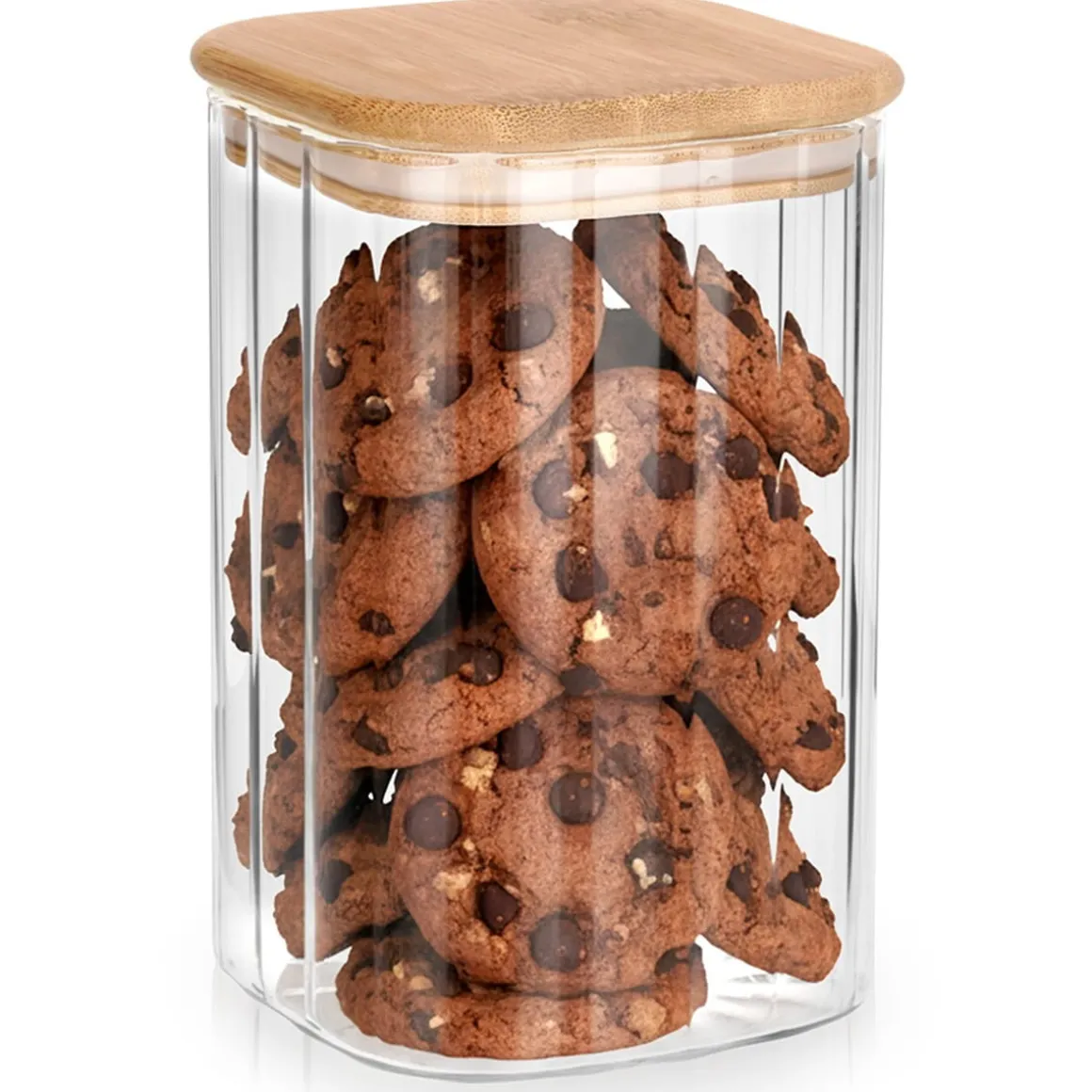 SZKLANY POJEMNIK KUCHENNY NA PRODUKTY SYPKIE 1,1L 229250