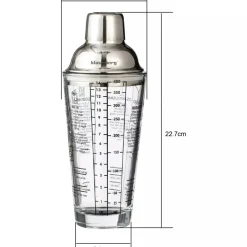SZKLANY SHAKER BARMAŃSKI 400ml Z PRZEPISAMI KLAUSBERG KB-7647