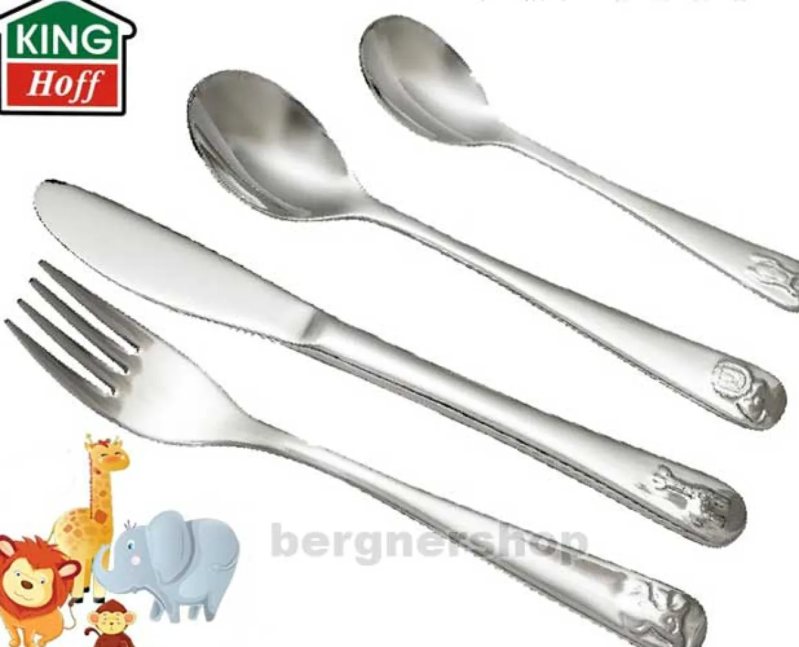 SZTUĆCE DLA DZIECI 4 szt. KINGHOFF KH-3586