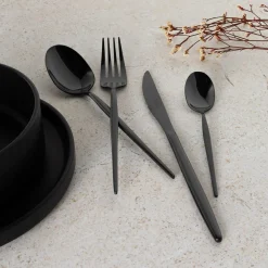 SZTUĆCE 24 ELEM. BERLINGER HAUS BH-3069 POŁYSK SHINY BLACK