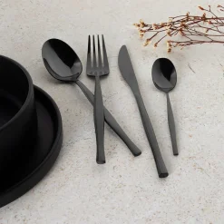 SZTUĆCE 24 ELEM. BERLINGER HAUS BH-3066 POŁYSK SHINY BLACK