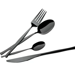 SZTUĆCE 24 ELEM. BERLINGER HAUS BH-3066 POŁYSK SHINY BLACK