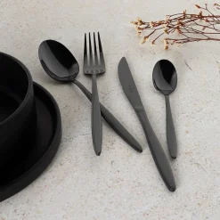 SZTUĆCE 24 ELEM. BERLINGER HAUS BH-3063 POŁYSK SHINY BLACK