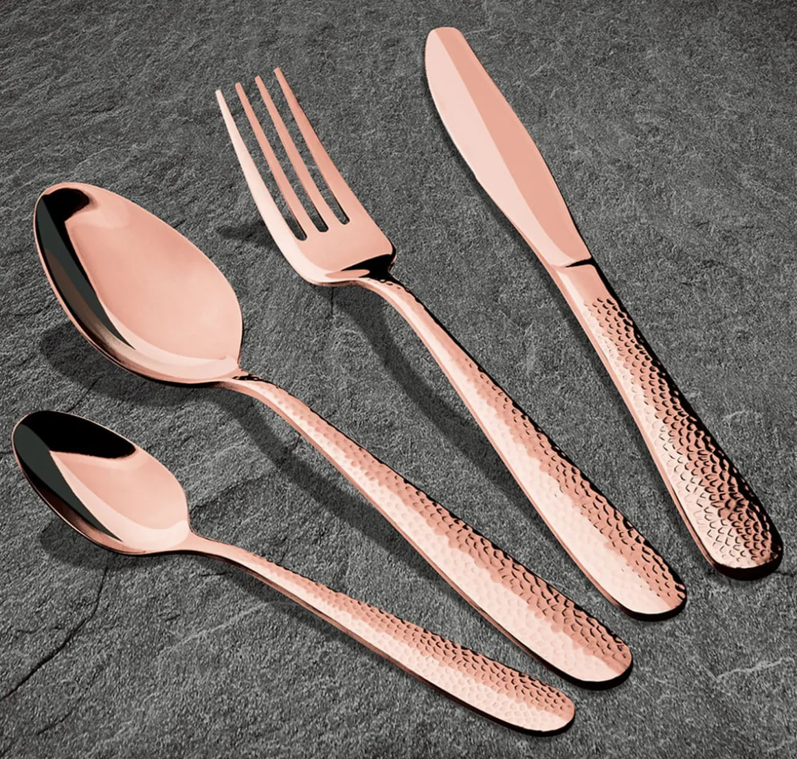 SZTUĆCE 24 ELEM. BERLINGER HAUS BH-2619 ROSE GOLD