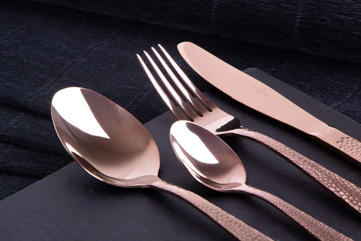 SZTUĆCE 24 ELEM. BERLINGER HAUS BH-2617 ROSE GOLD