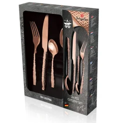 SZTUĆCE 24 ELEM. BERLINGER HAUS BH-2617 ROSE GOLD