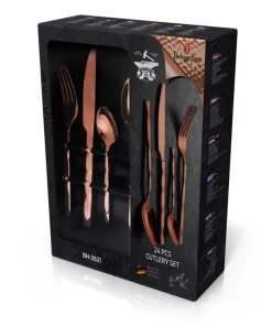SZTUĆCE 24 ELEM. BERLINGER HAUS BH-2621 ROSE GOLD