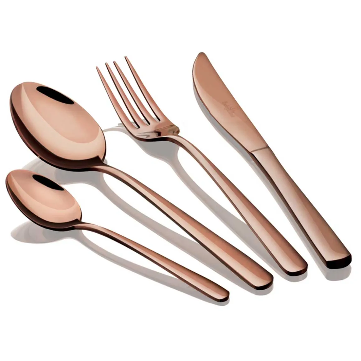 SZTUĆCE 16 ELEM. BERLINGER HAUS BH-2615 ROSE GOLD