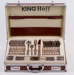 SZTUĆCE KINGHOFF KH-3554 SATYNA 72 ELEMENTY