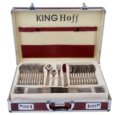 SZTUĆCE KINGHOFF KH-3561 SATYNA 72 ELEMENTY