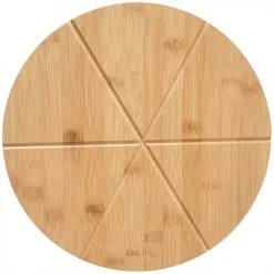 TACA DESKA DREWNIANA DO SERWOWANIA PIZZY 35cm KINGHOFF KH-1565
