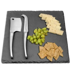 TALERZ Z KAMIENIA ŁUPKOWEGO 30x30cm SLATE PLATE