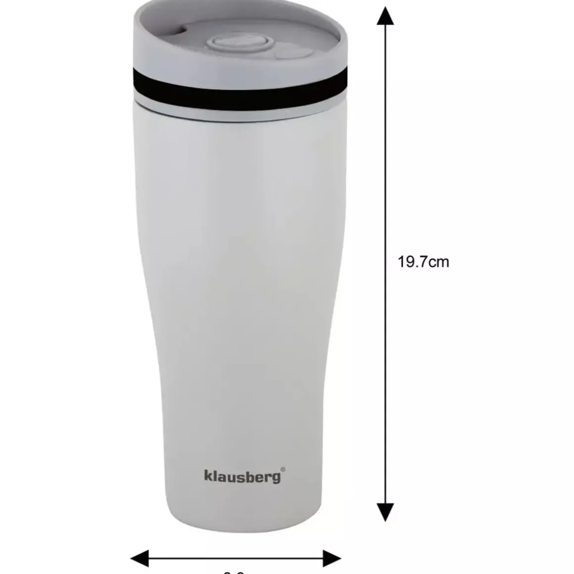 TERMICZNY KUBEK 380ml CLICK CLACK KLAUSBERG KB-7620
