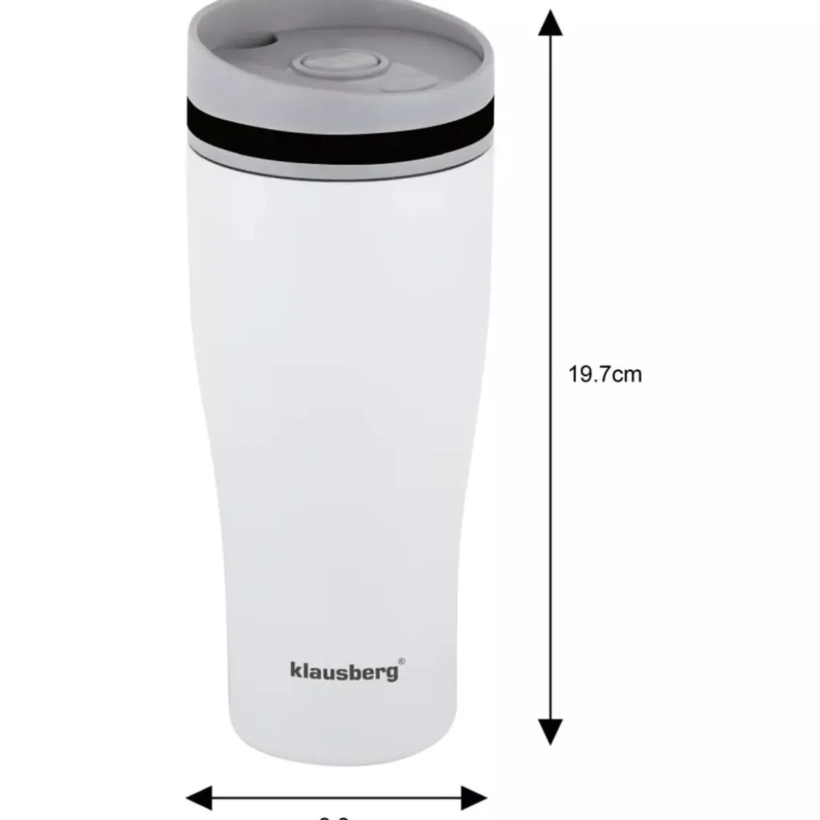 TERMICZNY KUBEK 380ml CLICK CLACK KLAUSBERG KB-7619