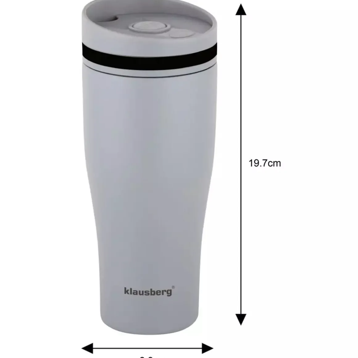 TERMICZNY KUBEK 380ml CLICK CLACK KLAUSBERG KB-7618