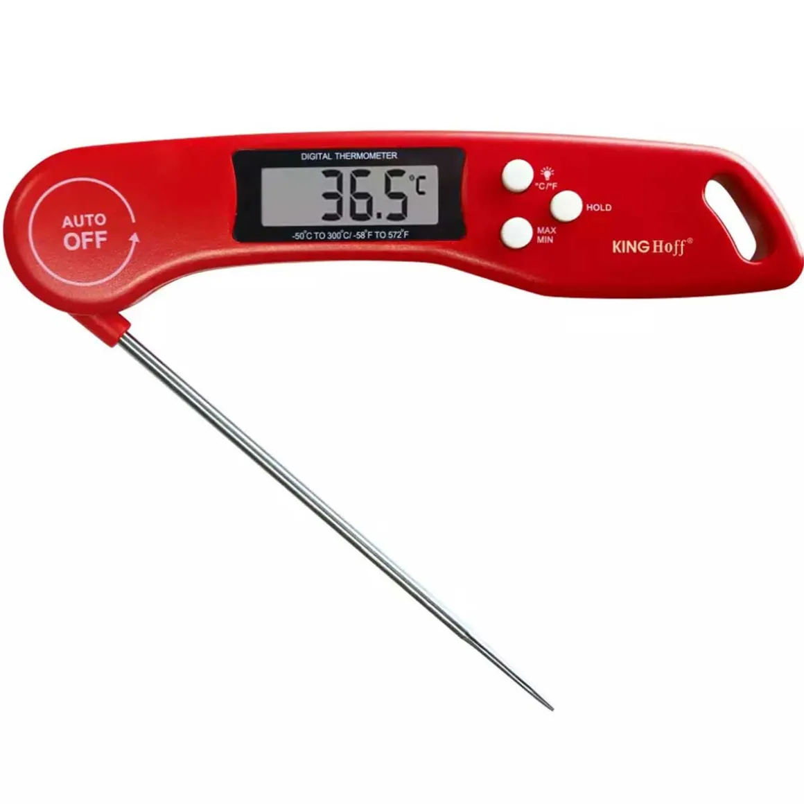 TERMOMETR KUCHENNY SZPILKOWY LCD KINGHOFF KH-1670