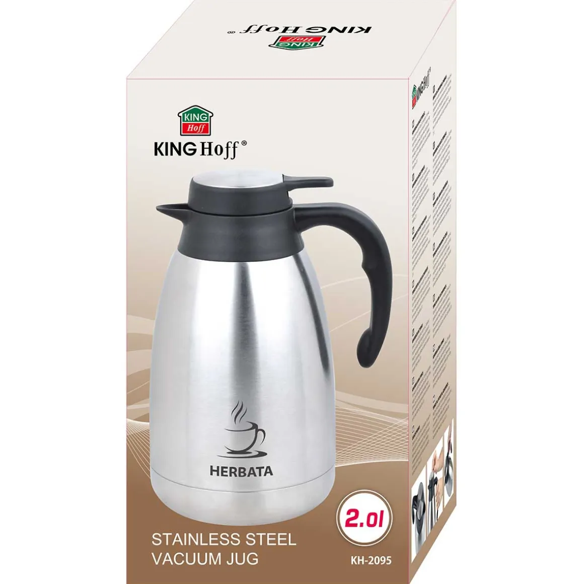 TERMOS DZBANEK KONFERENCYJNY NA HERBATĘ 2L KINGHOFF KH-2095