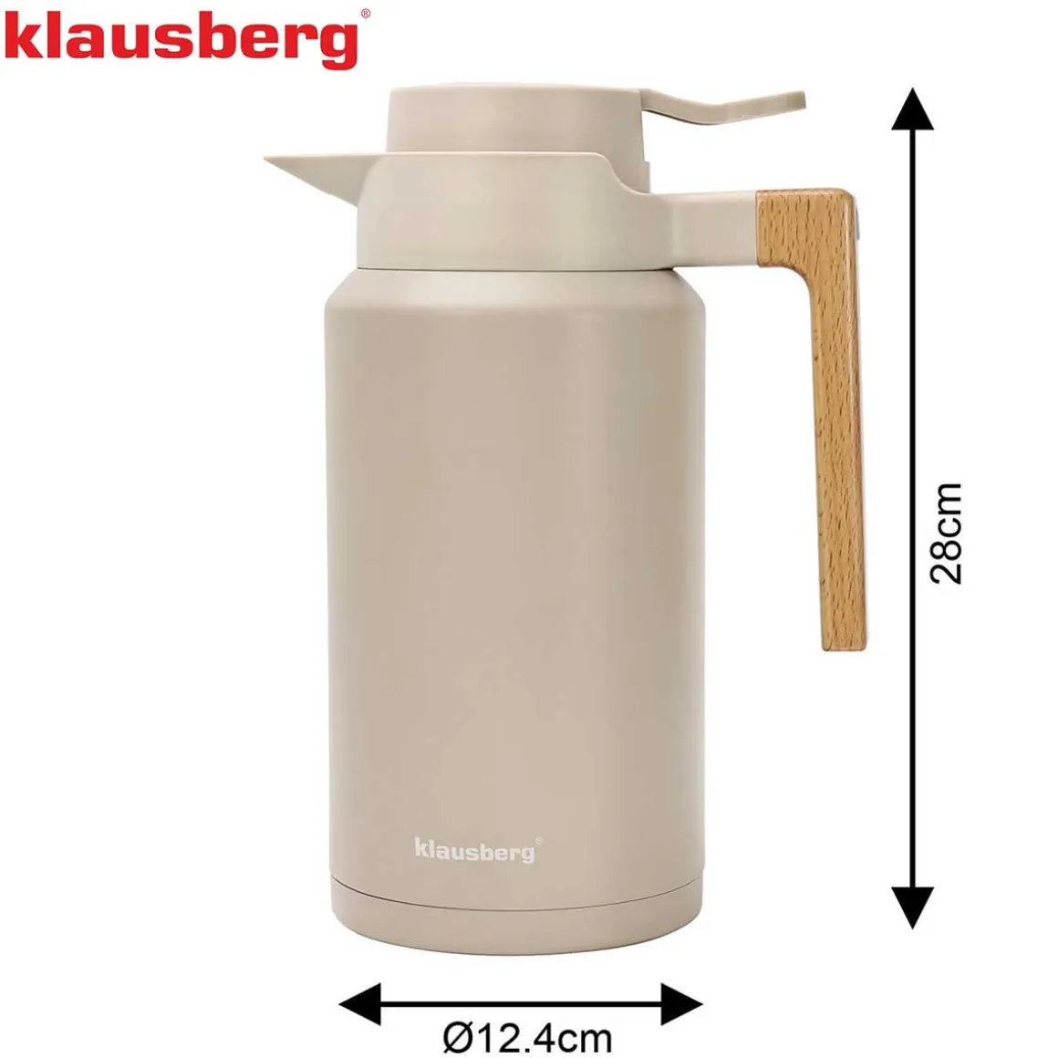 TERMOS DZBANEK KONFERENCYJNY NA KAWĘ HERBATĘ 2L KLAUSBERG KB-9014