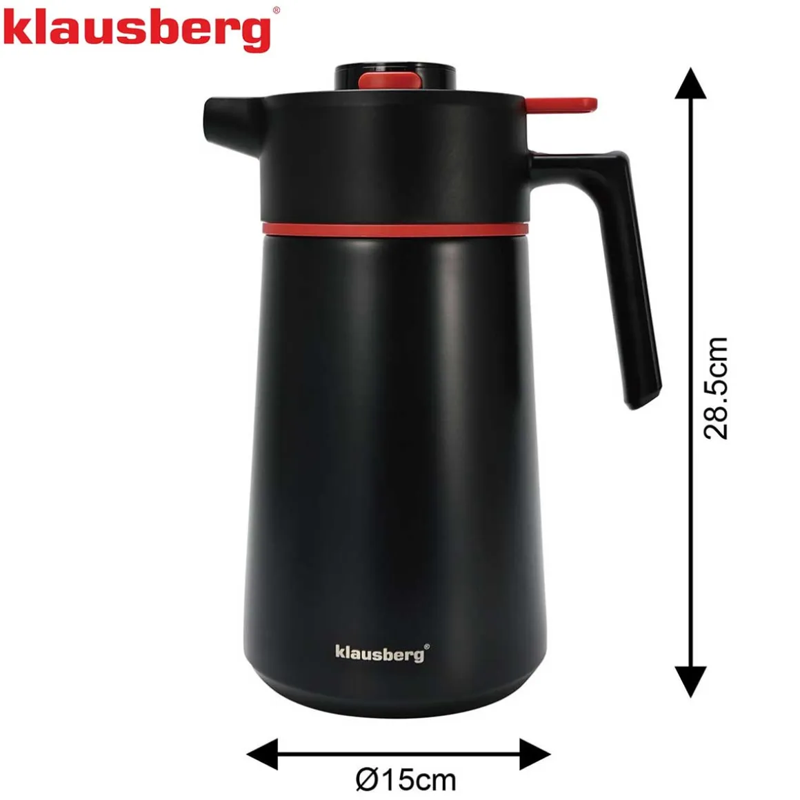 TERMOS DZBANEK KONFERENCYJNY NA KAWĘ HERBATĘ 2,5L KLAUSBERG KB-9013