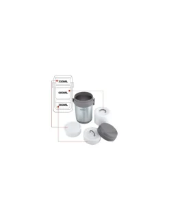 TERMOS OBIADOWY KINGHOFF 1,5L + 3 POJEMNIKI KH-4075