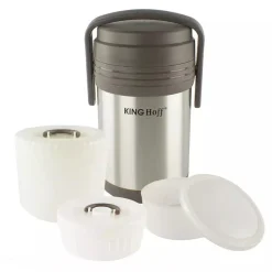 TERMOS OBIADOWY KINGHOFF 1,5L + 3 POJEMNIKI KH-4075