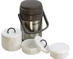 TERMOS OBIADOWY KINGHOFF 1,5L + 3 POJEMNIKI KH-4075