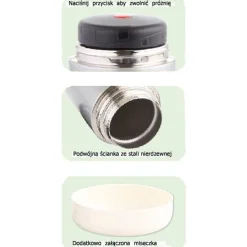 TERMOS OBIADOWY KINGHOFF 800ml KH-4375