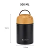 TERMOS OBIADOWY 500ml Z MISKĄ I SKŁADANĄ ŁYŻKĄ E-8249