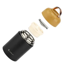 TERMOS OBIADOWY 500ml Z MISKĄ I SKŁADANĄ ŁYŻKĄ E-8249