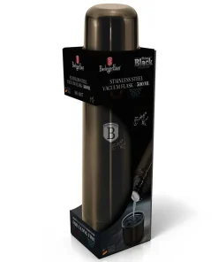 TERMOS STALOWY 1L BERLINGER HAUS BH-6819 SHINY BLACK
