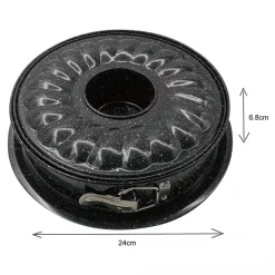TORTOWNICA 24cm Z WKŁADEM DO BABKI KINGHOFF KH-1778
