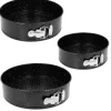 TORTOWNICE FORMY GRANITOWE DO PIECZENIA 3 SZT. 22/24/26cm 1028