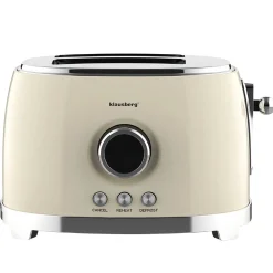 TOSTER OPIEKACZ NA 2 KROMKI WYŚWIETLACZ LED KLAUSBERG KB-9026 RETRO