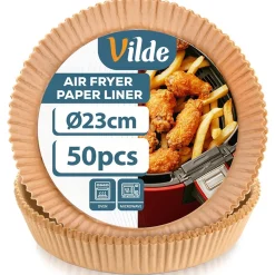 WKŁAD PAPIEROWY DO FRYTOWNICY OKRĄGŁY 23cm 50szt. 279050