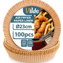 WKŁAD PAPIEROWY DO FRYTOWNICY OKRĄGŁY 23cm 100szt. 279051